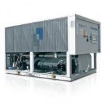 Air to water reversible heat pumps